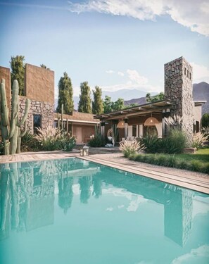 Terrace/patio - Macal Cachi Luxury Lodge (Cachi Adentro, Cachi)