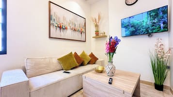 Studio Deluxe, quang cảnh vườn | Khu phòng khách
