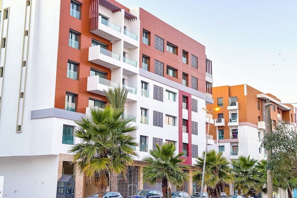 Overnatningsstedets facade