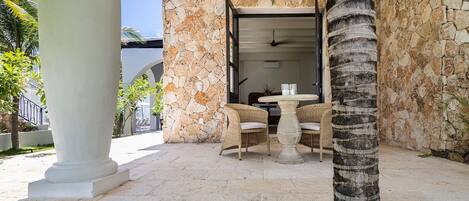 Restauration en plein air