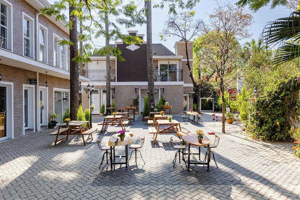 Fachada da propriedade