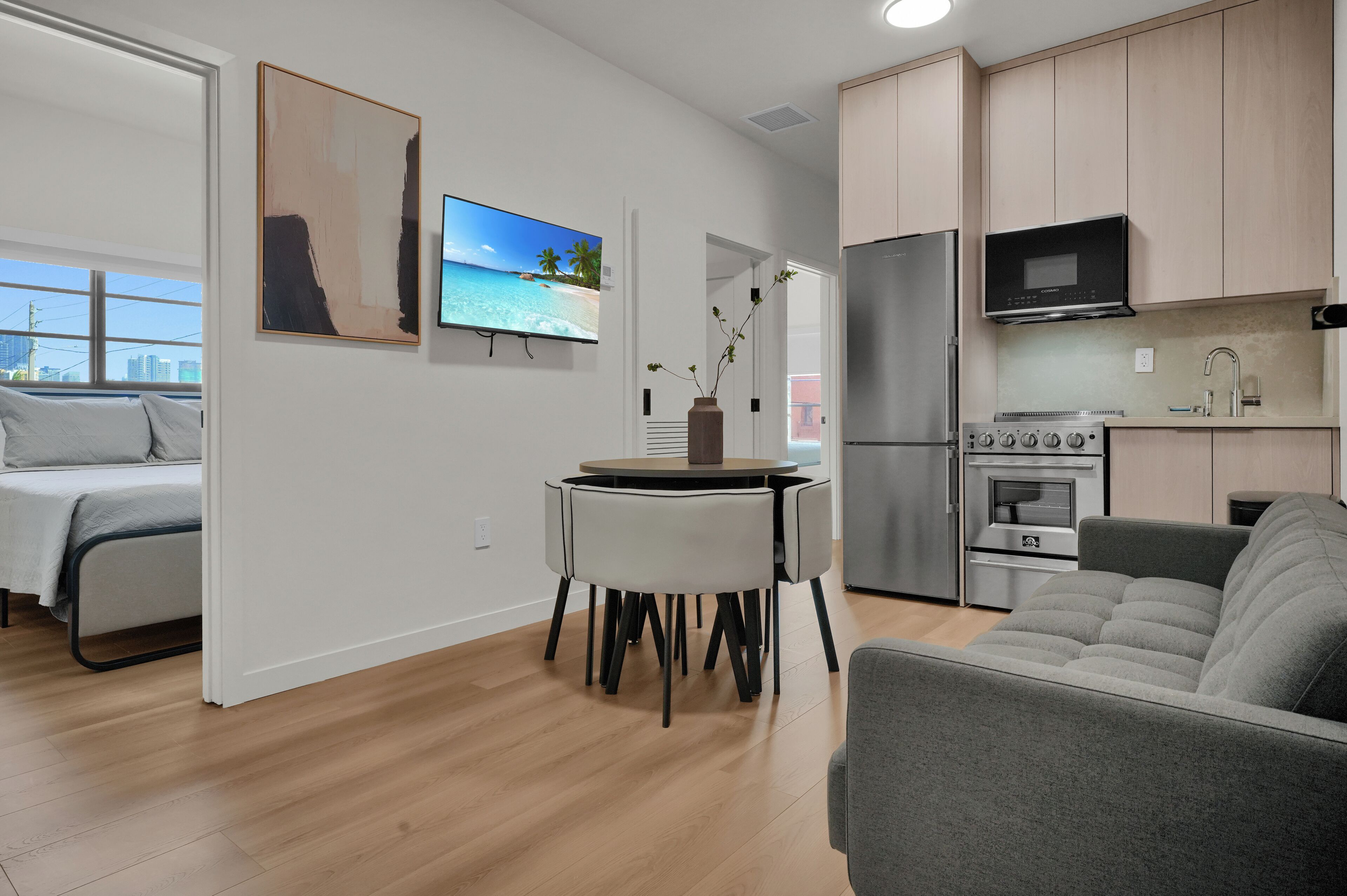 Perhehuoneisto, 3 makuuhuonetta | Oleskelualue | Älytelevisio, Netflix, suoratoistopalvelut