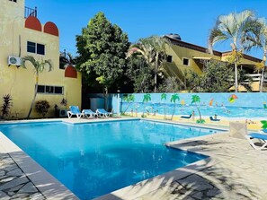 Outdoor pool -  Centrally located studio in the heart of Sosua. (Sosúa)