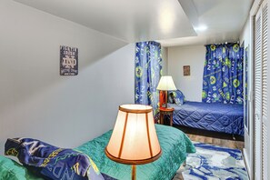 2 chambres, fer et planche à repasser, accès Internet, draps fournis