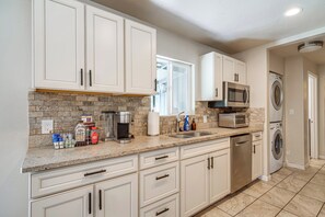 Fridge, microwave, stovetop, dishwasher - Walk to Rogue X: Medford Family Home w/ Large Yard (Medford)