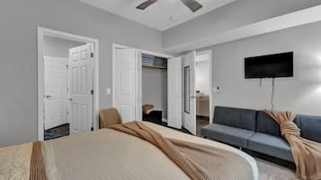 2 habitaciones, tabla de planchar con plancha y wifi gratis