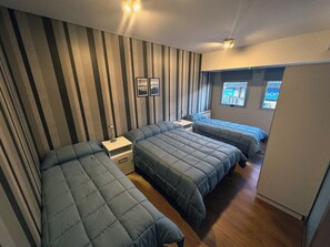 1 bedroom, iron/ironing board, internet, bed sheets