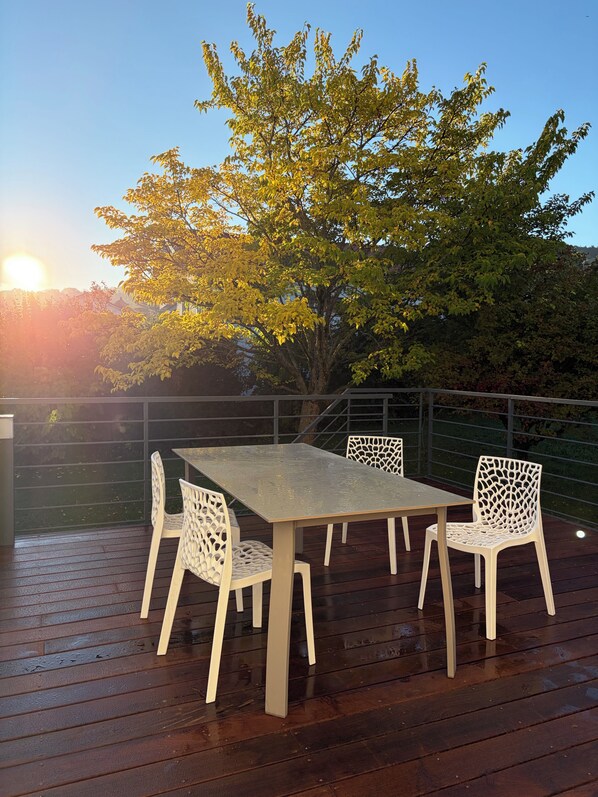 Opções para refeição ao ar livre