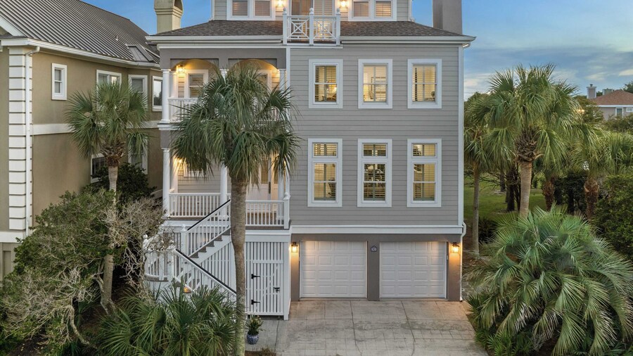 4BR Coastal Retreat w/ Balcony, Outdoor Shower & Beach Access in Isle of Palms Exclusive Ocean Point Community Ocean Point Haven by Avantstay