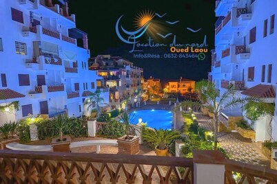 Prestigious duplex with private pool, fast wifi