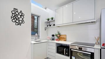 Microwave, oven, stovetop