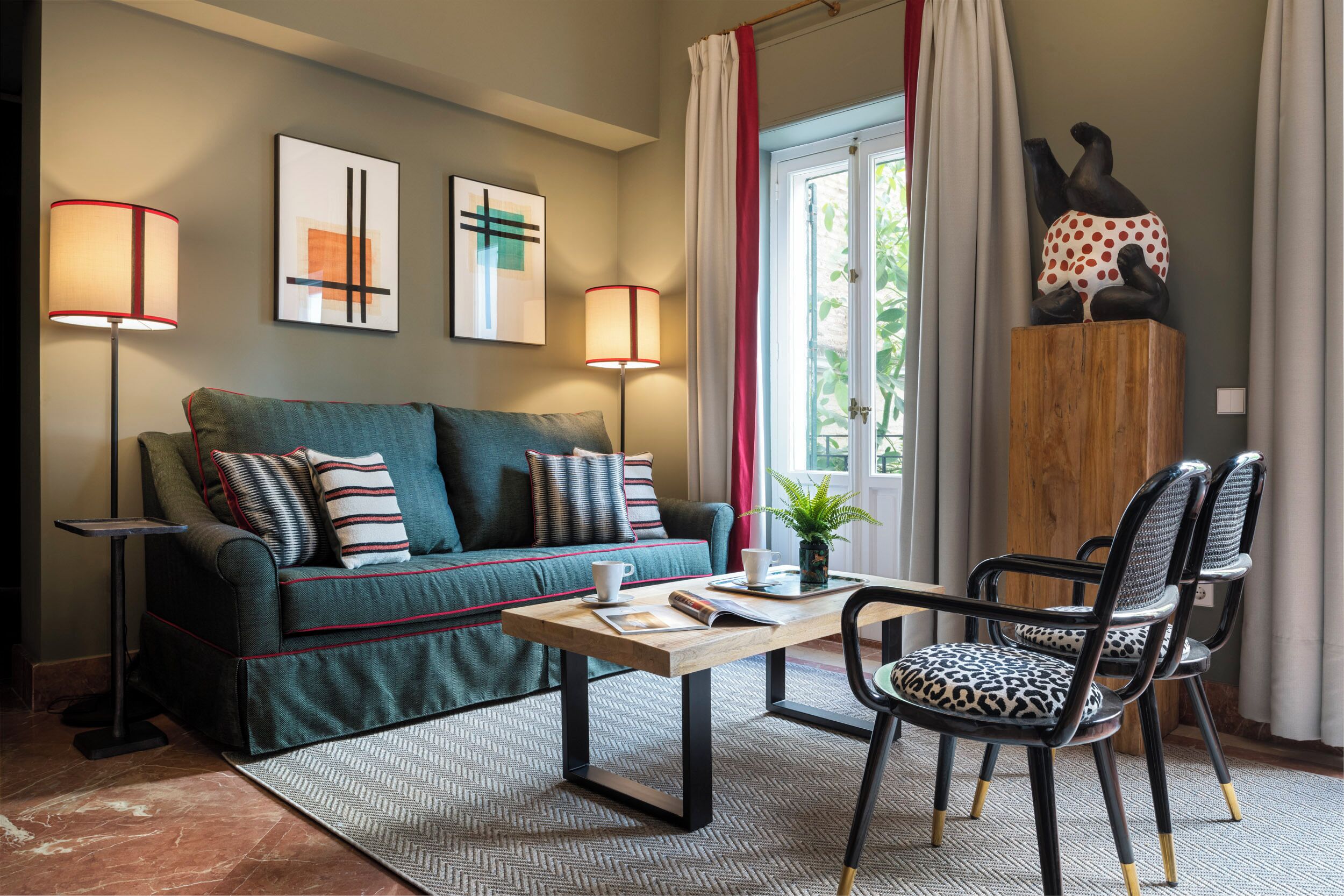 Apartamento con balcón | Oleskelualue