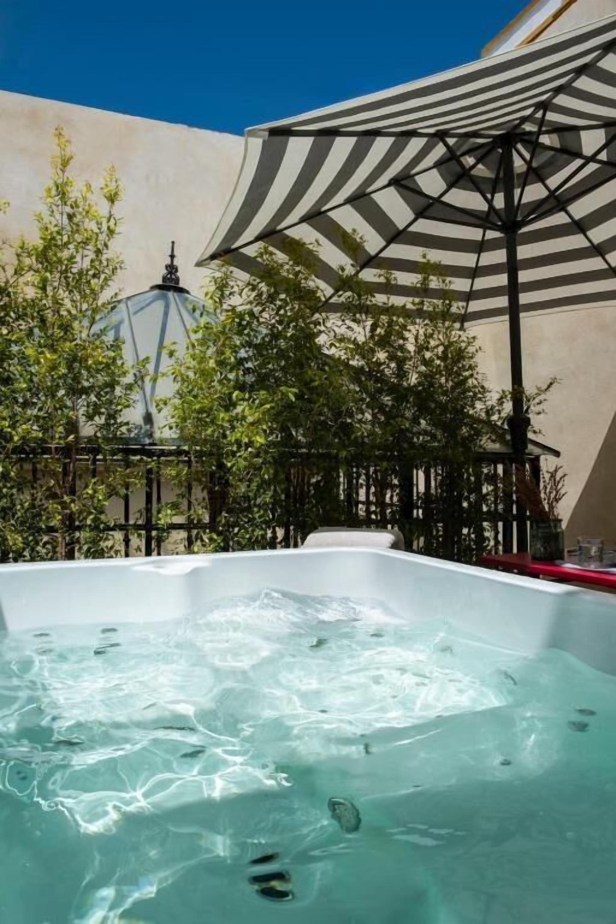 Apartamento con terraza y jacuzzi privado | Terassi/patio