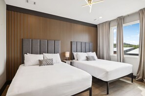 4 habitaciones, escritorio y wifi 