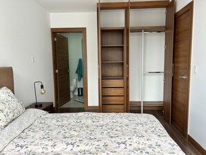 1 غرفة نوم وواي فاي وملاءات أسرّة