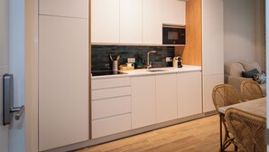 Apartamento con balcón - Sin piscina | Private kitchenette