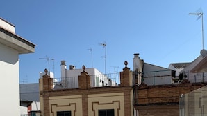 Apartamento con terraza y piscina privada | Terrace/patio