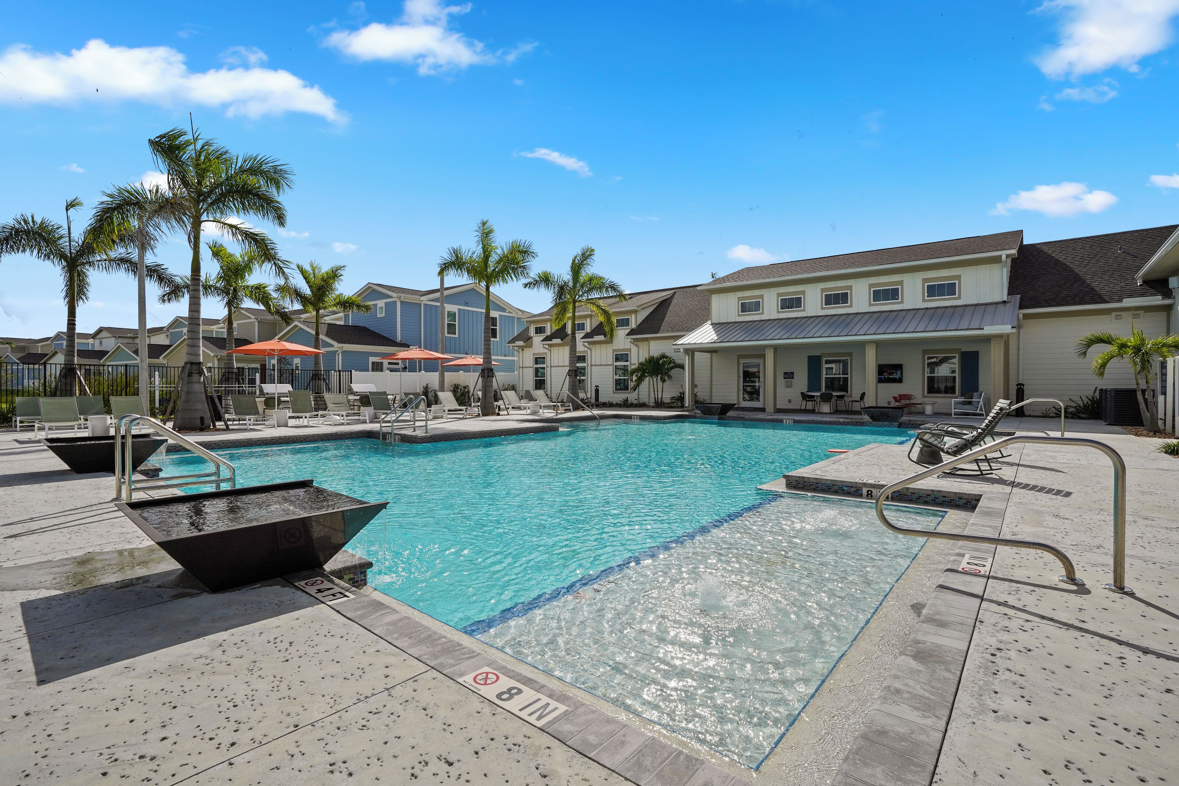 Alberca al aire libre 