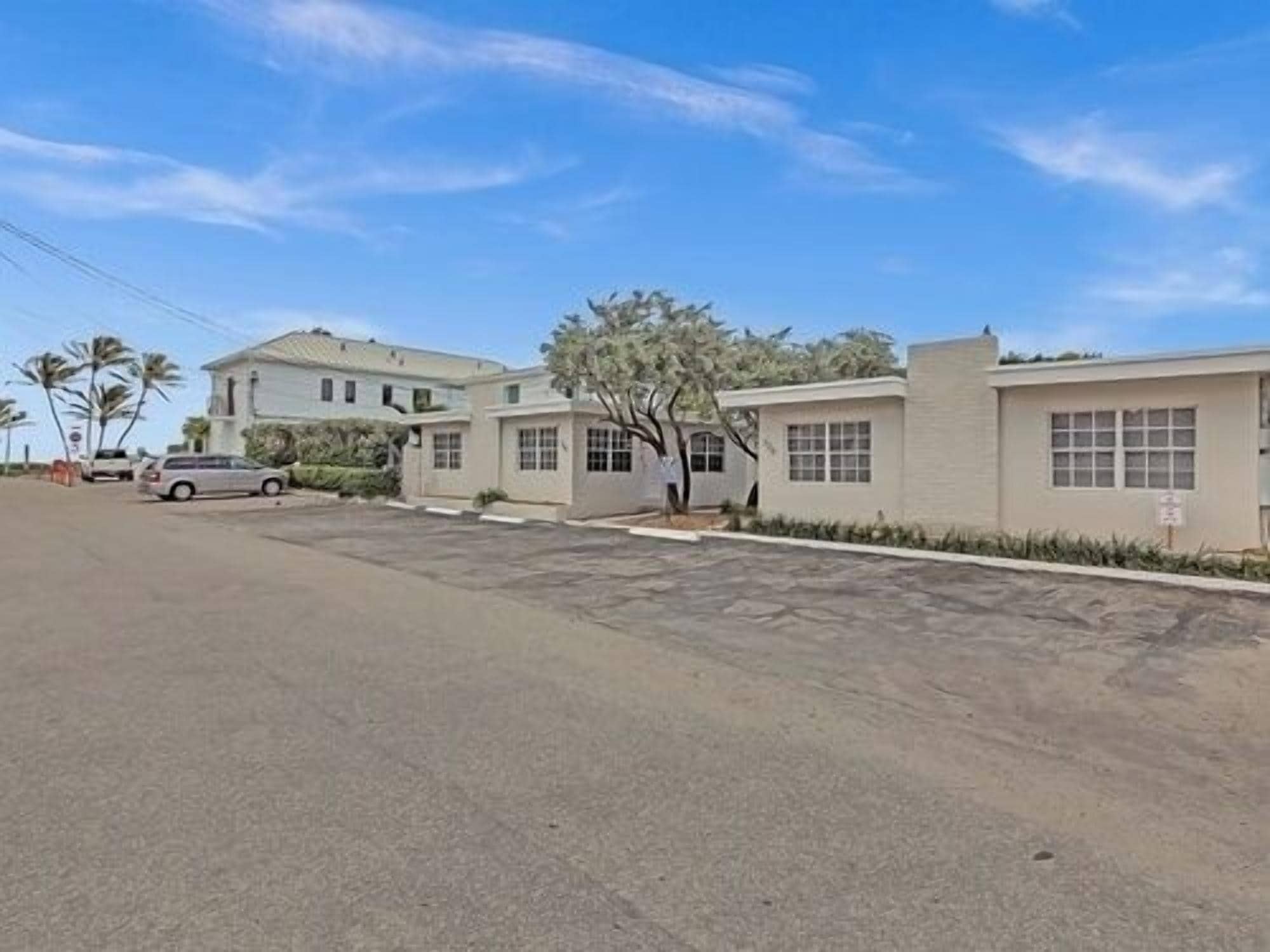 Façade de l’hébergement