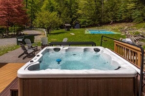 Bain à remous extérieur