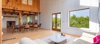 Old Chatham Retreat | Skylight Over the King Bed