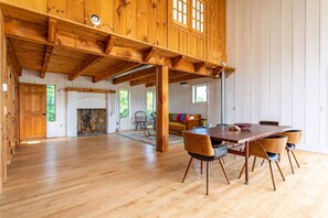 Dining - Old Chatham Retreat | Skylight Over the King Bed (Old Chatham)