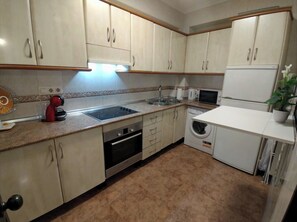 Microwave, oven, stovetop