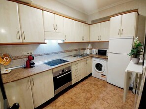 Microwave, oven, stovetop