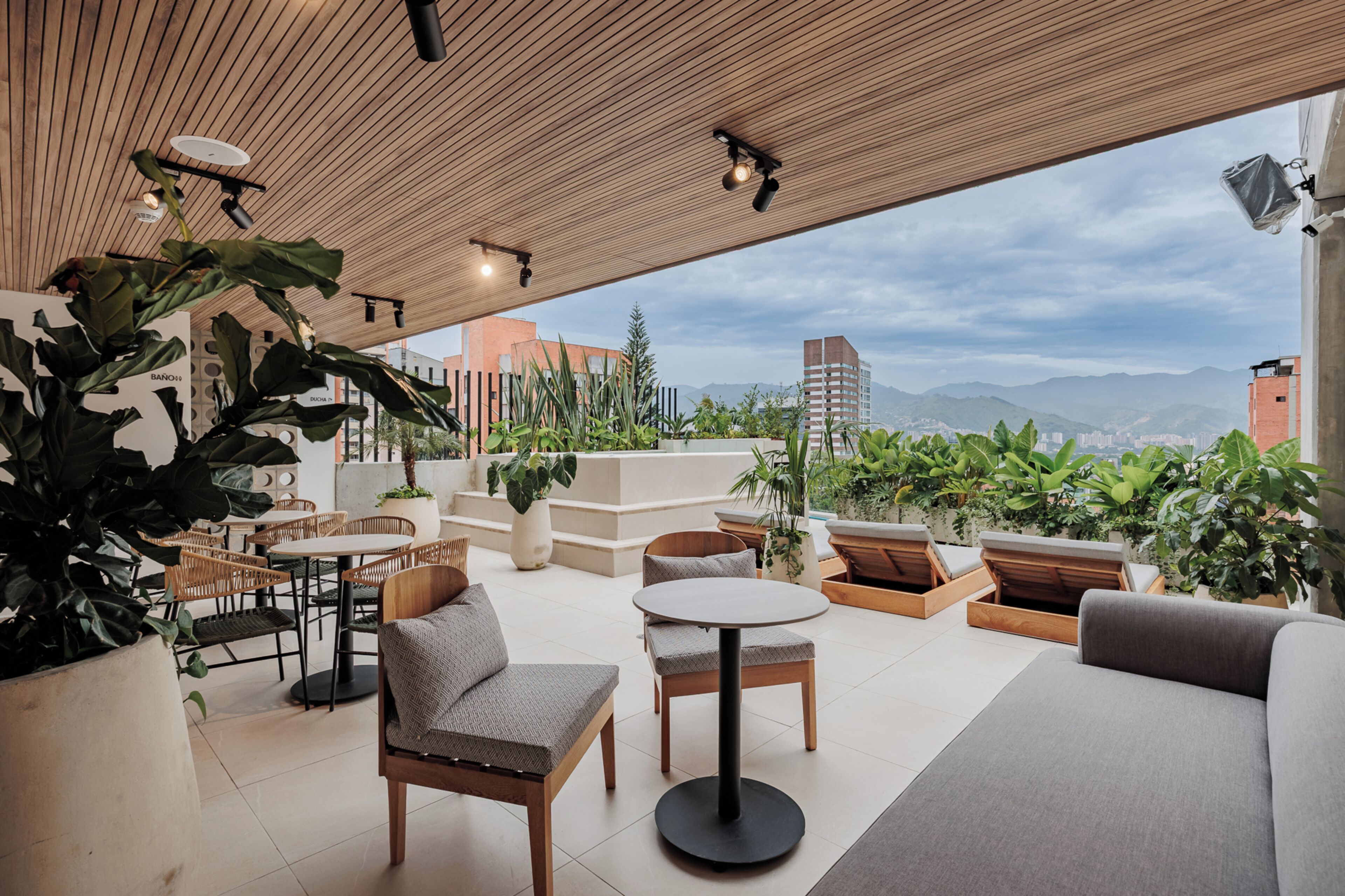 Rooftop terrace