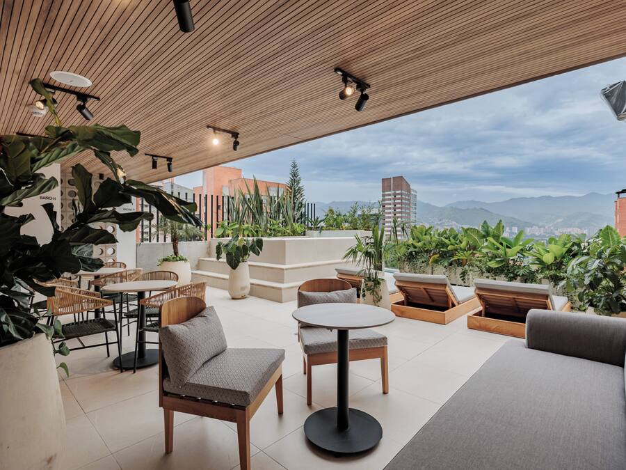 Terraza en la azotea