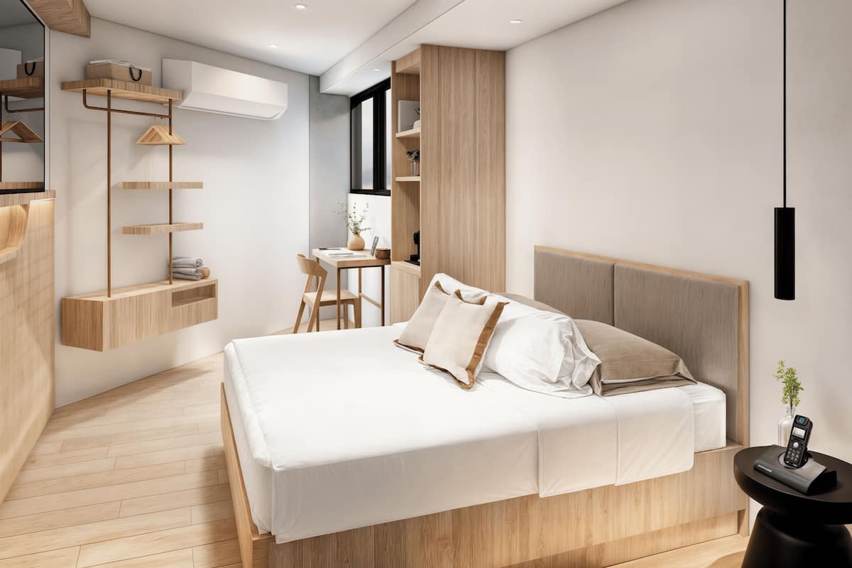 Standard Double Room, City View