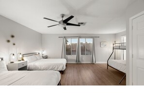 5 chambres, fer et planche à repasser, Wi-Fi, literie fournie