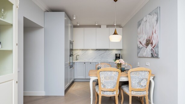 Deluxe Apartment, Air conditioning, City View | Private kitchen - Toompea Castle 2 BR Old Town Apartment (Tallinn)