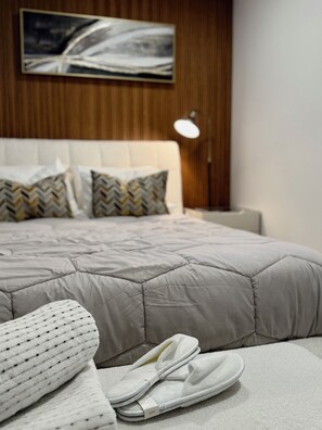 1 soveværelse, strygejern/strygebræt, gratis Wi-Fi, sengetøj