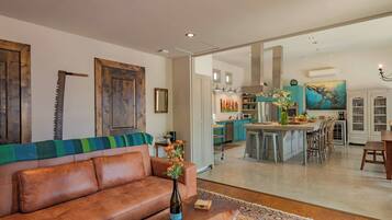 House, Multiple Beds, Kitchen, Garden View (Refugio Cosetta) | Living area