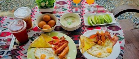 Udendørs spisemuligheder