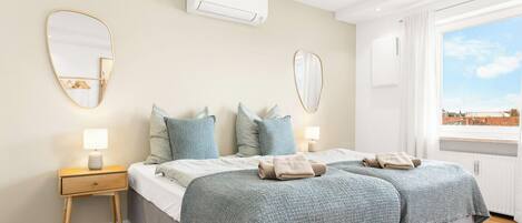 2 chambres, bureau, fer et planche à repasser, Wi-Fi gratuit