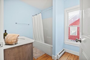 Towels, soap, toilet paper