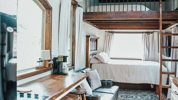 2 habitaciones y ropa de cama