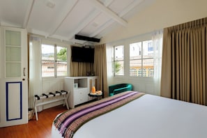 Superior-dobbeltværelse | Pengeskab på værelset, gratis Wi-Fi, sengetøj