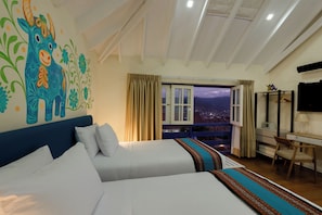 Premium-Doppel- oder -Zweibettzimmer | Zimmersafe, kostenloses WLAN, Bettwäsche