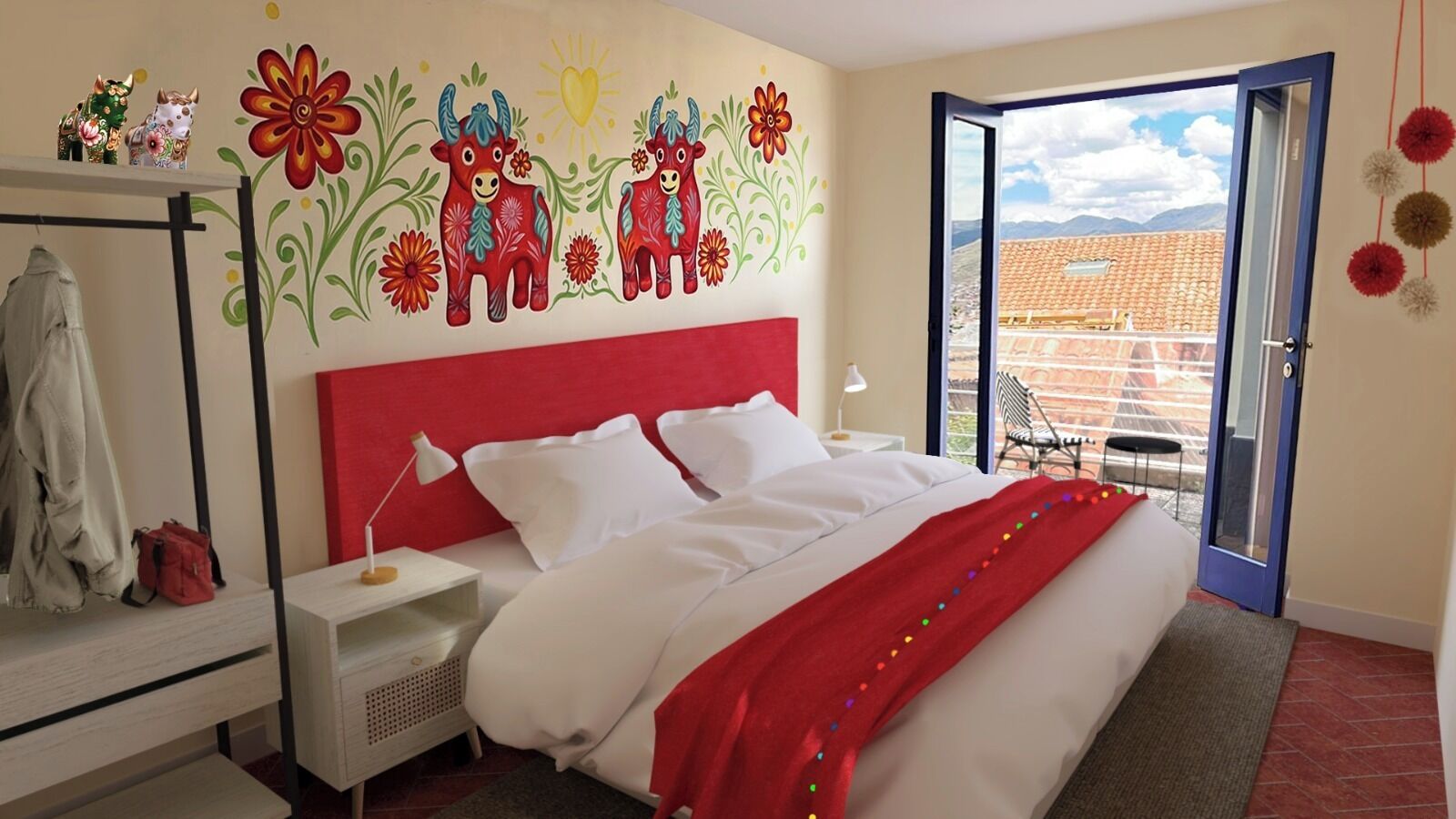 Kamar Double atau Twin Superior | Brankas, meja kerja, dan Wi-Fi gratis