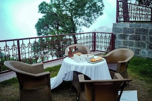 Restauration en plein air