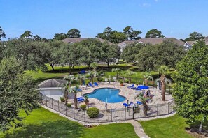 Indoor pool, a heated pool - Quiet 1st-Floor w/ Pool Views Near Myrtlewood Golf | MW 4665-104 (Myrtle Beach)