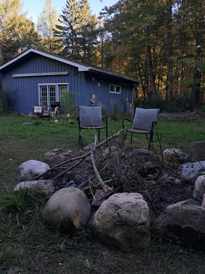 Forest Nature Retreat with Fire Pit and Trails near Thermea Spa