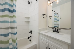 Shower, towels