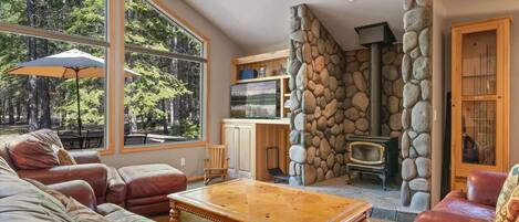 تلفزيون، مدفأة