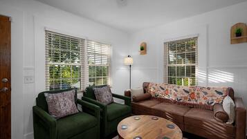 TV connectée, cheminée, jeux vidéo