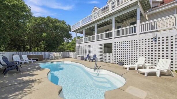 Pool - Reality Check | Private Pool and Hot Tub | Sailfish Beach Access (Corolla)