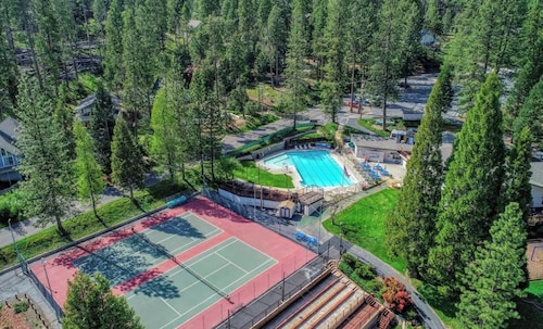 Blue Lake Springs - Rustic Charm Modern Finishes SLEEPS 12 - HVAC